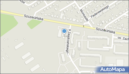 Paczkomat InPost STS07M, Szczecińska 127, Stargard 73-110