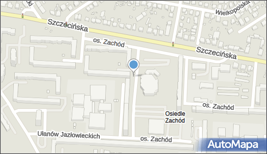 Paczkomat InPost STS21M, Osiedle Zachód B19, Stargard 73-110