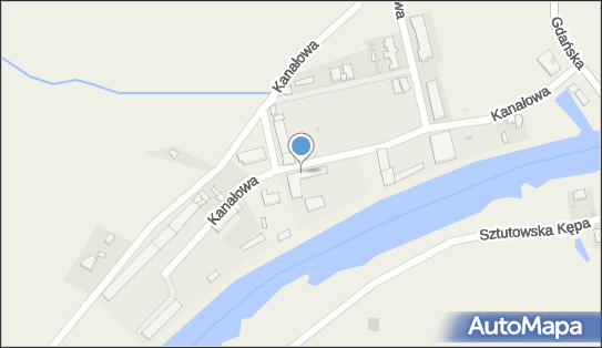 Paczkomat InPost STT01D, Kanałowa 8, Sztutowo 82-110