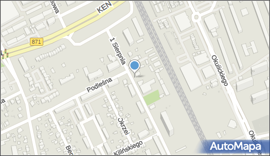 Paczkomat InPost STW03N, 1 Sierpnia 18, Stalowa Wola 37-450