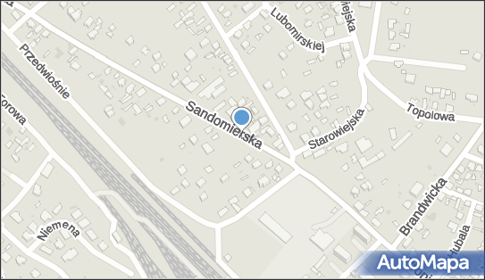Paczkomat InPost STW04N, Sandomierska 19, Stalowa Wola 37-450