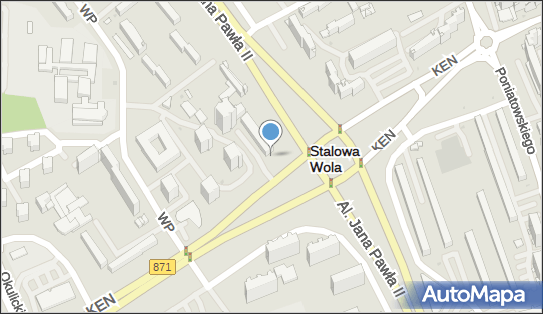 Paczkomat InPost STW17M, Aleje Jana Pawła II 25, Stalowa Wola 37-467