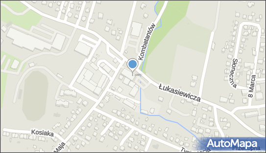 Paczkomat InPost STY01M, Łukasiewicza 35, Strzyżów 38-100