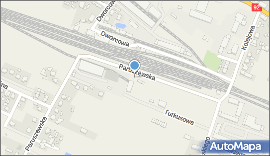 Paczkomat InPost STZ04M, Paruszewska 1, Strzałkowo 62-420