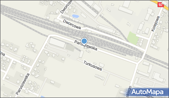 Paczkomat InPost STZ04M, Paruszewska 1, Strzałkowo 62-420