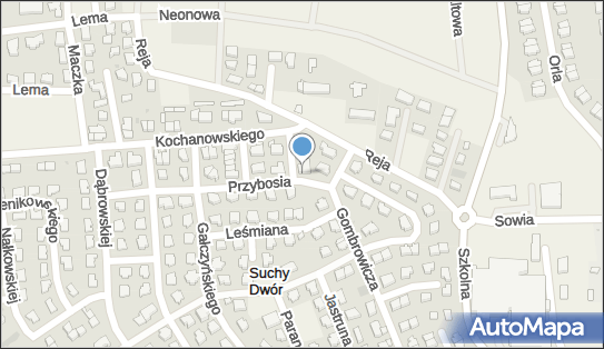 Paczkomat InPost SUDV01BAPP, Przybosia 4, Suchy Dwór 81-198