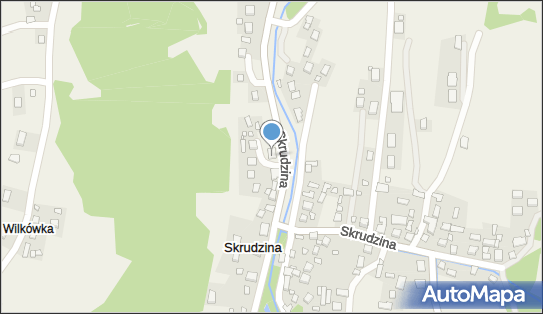 Paczkomat InPost SURV01BAPP, Skrudzina 39, Skrudzina 33-388
