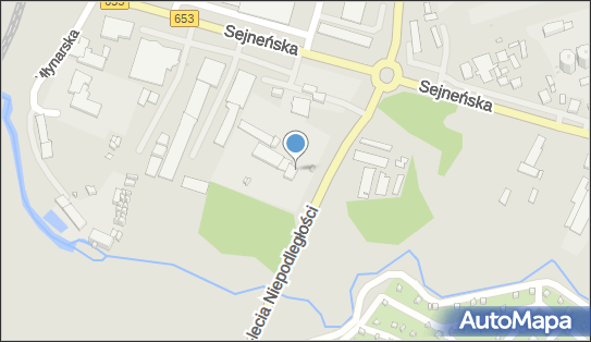 Paczkomat InPost SUW08M, Sejneńska 42, Suwałki 16-400