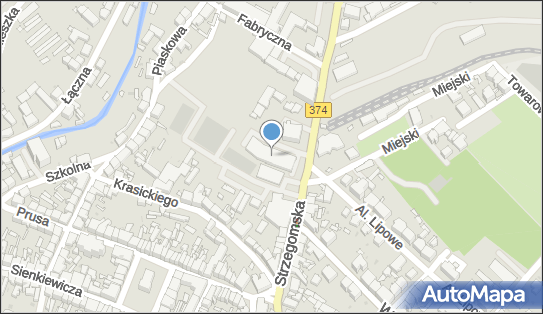 Paczkomat InPost SWB03N, Strzegomska 13A, Świebodzice 58-160