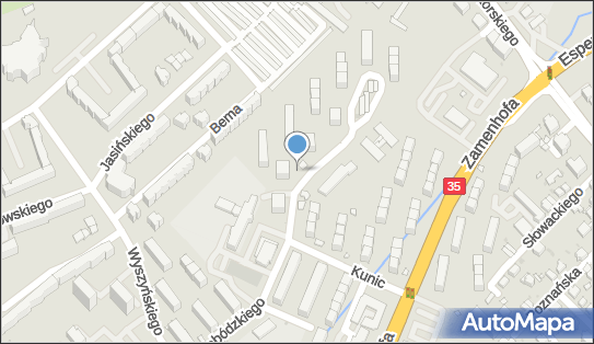 Paczkomat InPost SWI02M, Kozara Słobódzkiego 25A, Świdnica 58-105