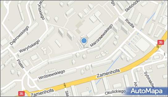 Paczkomat InPost SWI10M, Marcinkowskiego 8a, Świdnica 58-105