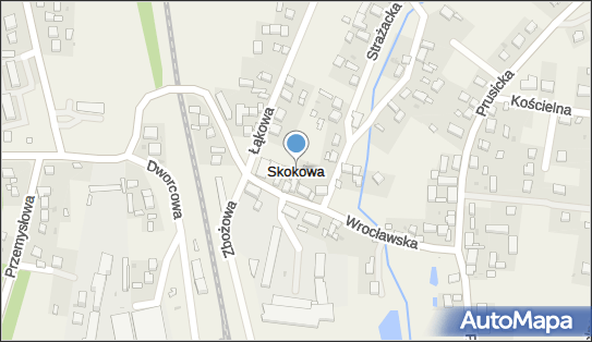 Paczkomat InPost SXK02M, Wrocławska 10a, Skokowa 55-110