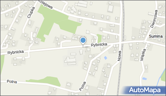 Paczkomat InPost SXM01M, Rybnicka 6A, Sumina 44-295