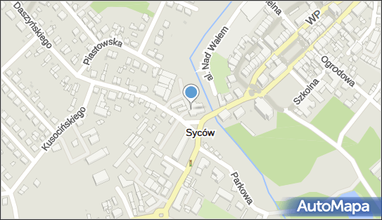 Paczkomat InPost SYC05M, Daszyńskiego 2, Syców 56-500