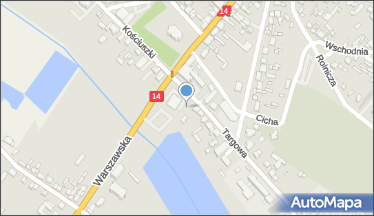 Paczkomat InPost SYK01BAPP, Targowa 1, Stryków 95-010
