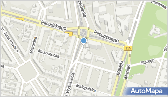 Paczkomat InPost SZC01HP, Wyzwolenia 14, Szczecin 70-555