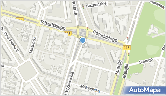 Paczkomat InPost SZC01HP, Wyzwolenia 14, Szczecin 70-555