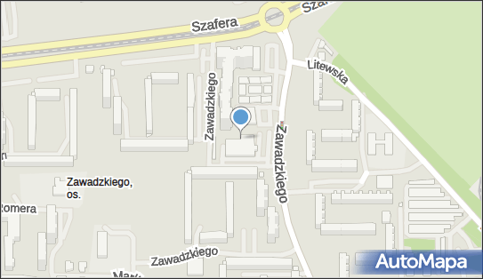 Paczkomat InPost SZC01M, Zawadzkiego 141, Szczecin 71-246