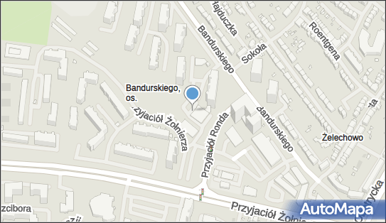Paczkomat InPost SZC02M, Bandurskiego 90, Szczecin 71-685