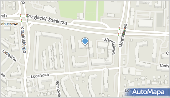 Paczkomat InPost SZC06APP, Łucznicza 64, Szczecin 71-899