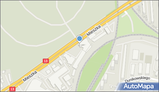 Paczkomat InPost SZC10N, Mieszka I 81, Szczecin 71-011