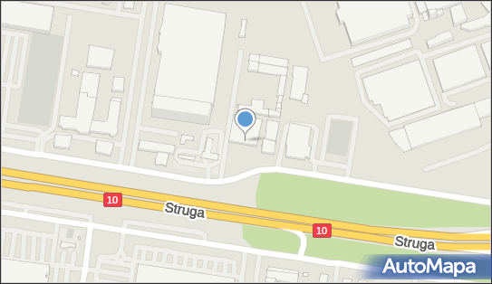 Paczkomat InPost SZC11A, Struga 42, Szczecin 70-784