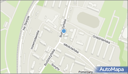 Paczkomat InPost SZC12HP, Budziszyńska 1, Szczecin 70-023