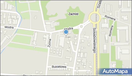 Paczkomat InPost SZC15M, Modra 9C, Szczecin 71-220
