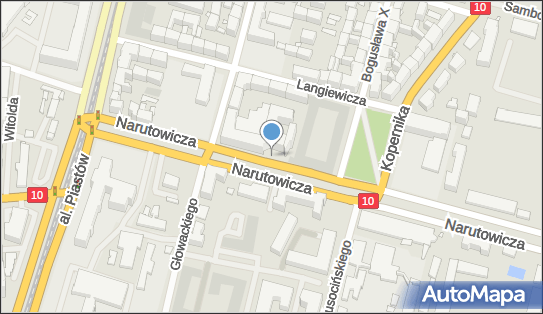 Paczkomat InPost SZC16BAPP, Narutowicza 13, Szczecin 70-240