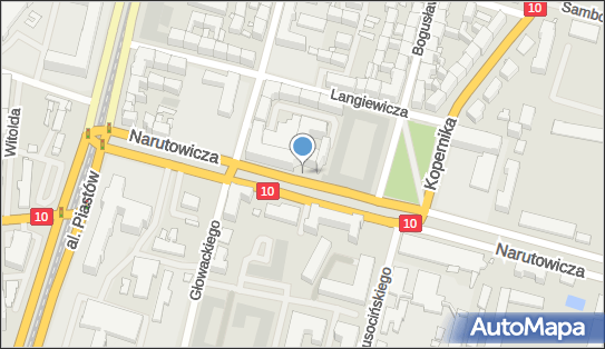 Paczkomat InPost SZC16BAPP, Narutowicza 13, Szczecin 70-240