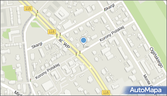 Paczkomat InPost SZC24BAPP, Wojska Polskiego 99, Szczecin 70-483