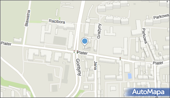 Paczkomat InPost SZC261, Sczanieckiej 1, Szczecin 71-630