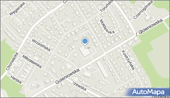 Paczkomat InPost SZC44M, Goleniowska 87, Szczecin 70-830