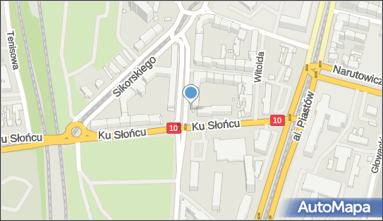 Paczkomat InPost SZC50M, Ku Słońcu 7, Szczecin 70-372