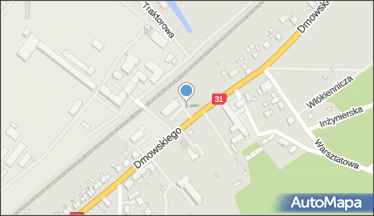 Paczkomat InPost SZC72M, Dmowskiego 65, Szczecin 70-714