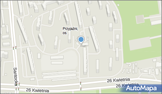 Paczkomat InPost SZC89M, 26 kwietnia 13A, Szczecin 71-126