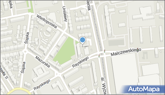 Paczkomat InPost SZC95M, Rayskiego 1, Szczecin 70-426