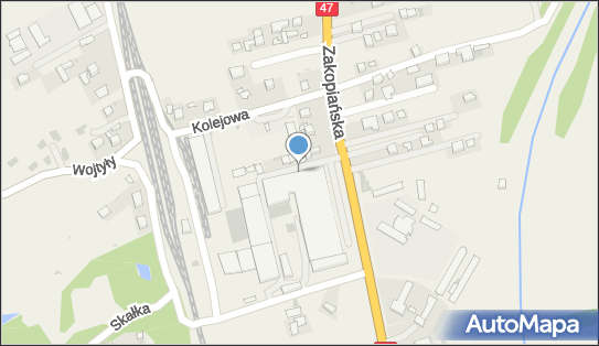Paczkomat InPost SZF02BAPP, Zakopiańska 18, Szaflary 34-424