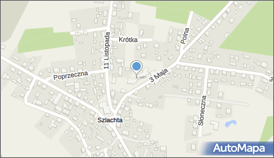 Paczkomat InPost SZH01A, 3 Maja 28, Szlachta 83-243