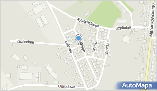 Paczkomat InPost SZM01APP, Łąkowa 22, Szamocin 64-820