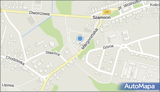 Paczkomat InPost SZM01M, Margonińska 4B, Szamocin 64-820