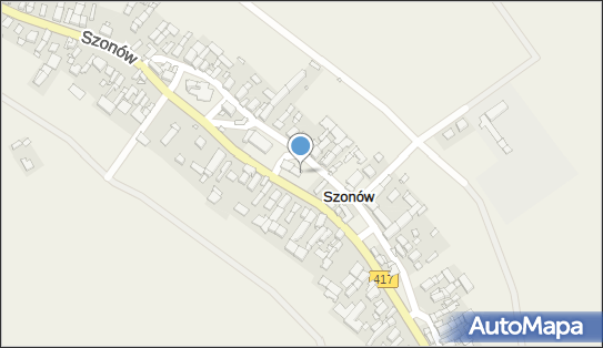 Paczkomat InPost SZON01E, Szonów 39, Szonów 48-250