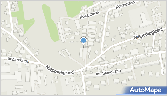 Paczkomat InPost SZP01BAPP, Niepodległości 13A, Szprotawa 67-300