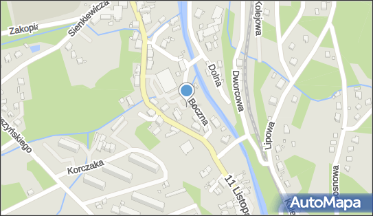 Paczkomat InPost SZR01M, 11 Listopada 26, Świeradów-Zdrój 59-850