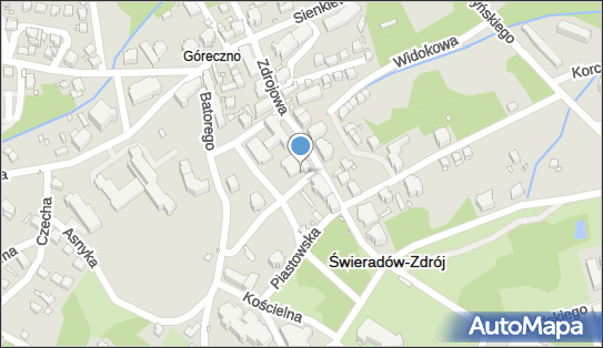 Paczkomat InPost SZR01N, Zdrojowa 7, Świeradów-Zdrój 59-850