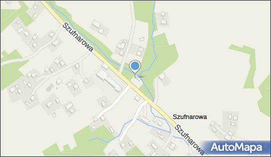 Paczkomat InPost SZUF01G, Szufnarowa 210A, Szufnarowa 38-124