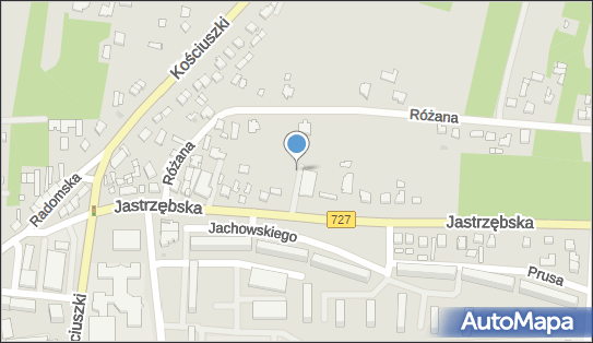 Paczkomat InPost SZY08M, Jastrzębska 21A, Szydłowiec 26-500