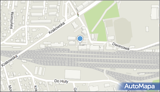 Paczkomat InPost TAR01H, Plac Dworcowy 1, Tarnów 33-100