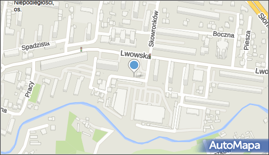 Paczkomat InPost TAR03G, Lwowska 63a, Tarnów 33-100