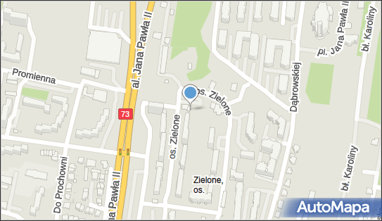 Paczkomat InPost TAR30M, Osiedle Zielone 10A, Tarnów 33-100